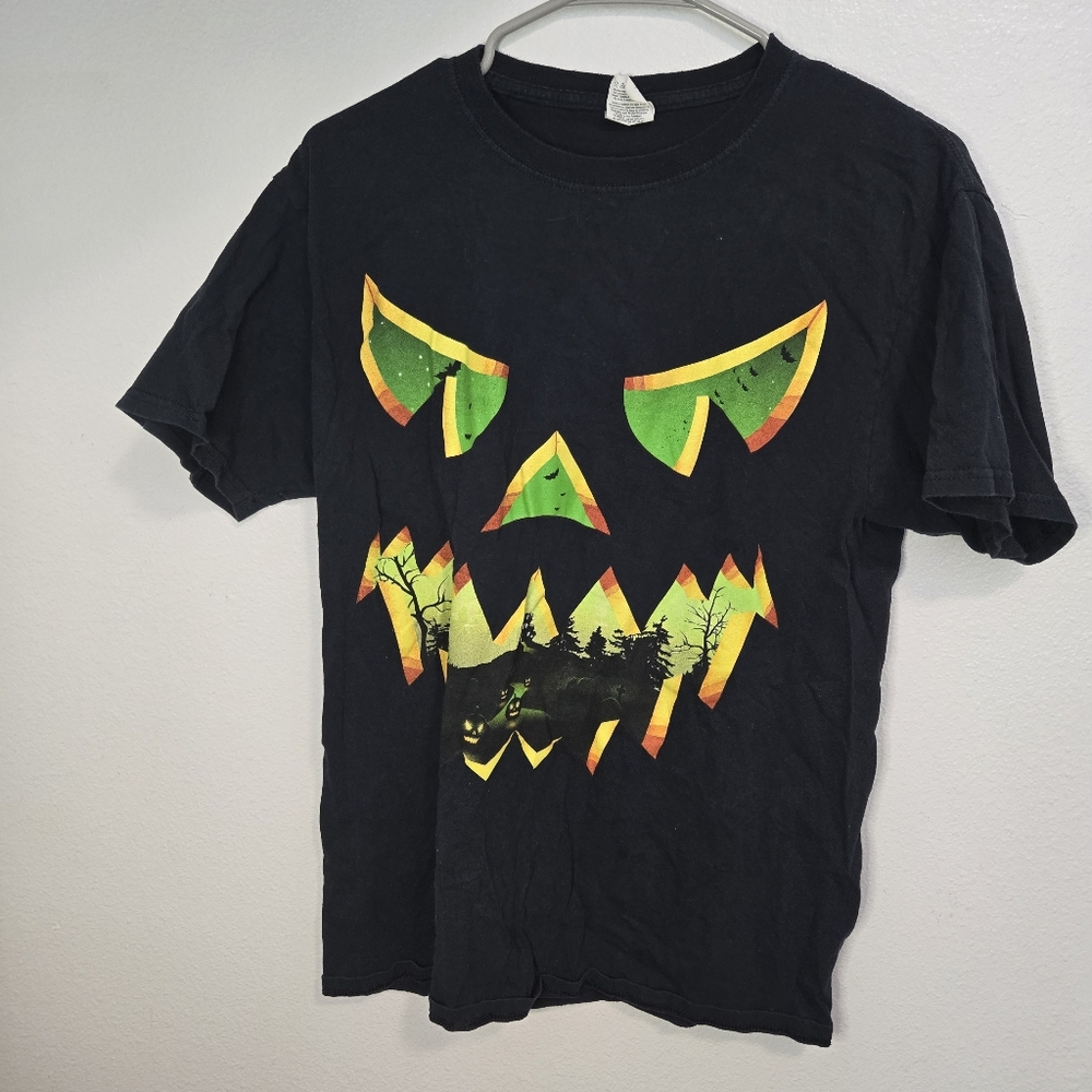 Men's Fruit Of The Loom M Halloween Themed T-shirt, Used.
